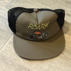 Roark Shaded Classic Hat 5 Panel
Mesh Trucker Pull String Motorcycle Cap
